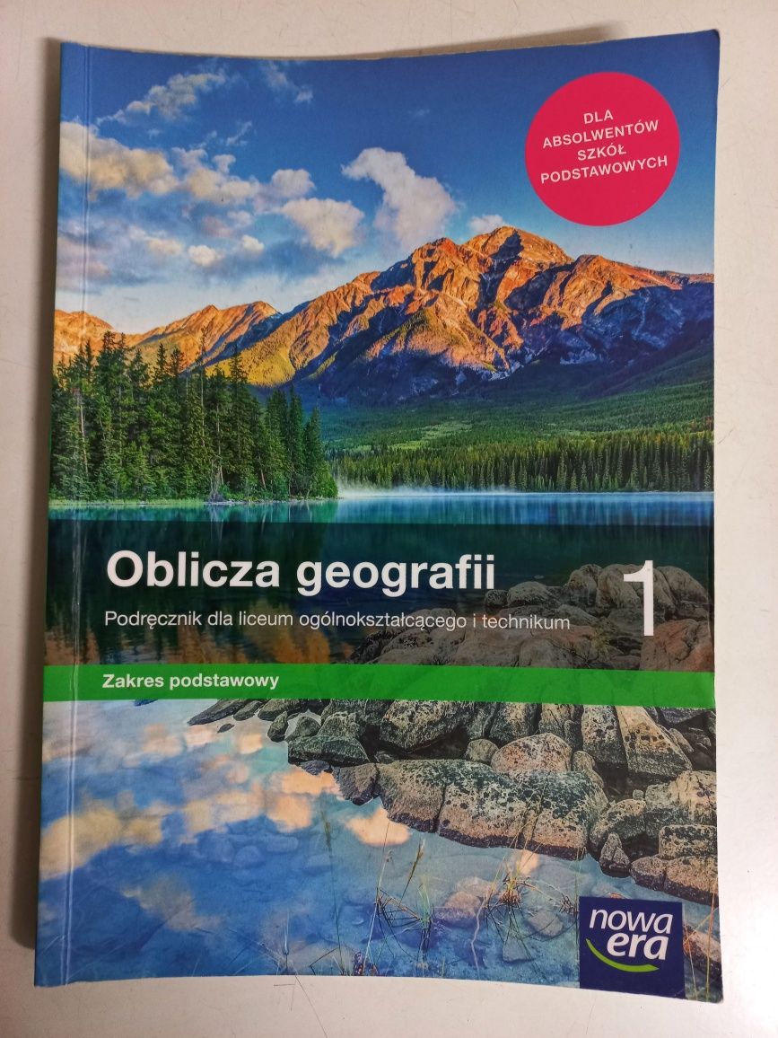 Podręcznik "Oblicza geografii 1" zakres podstawowy