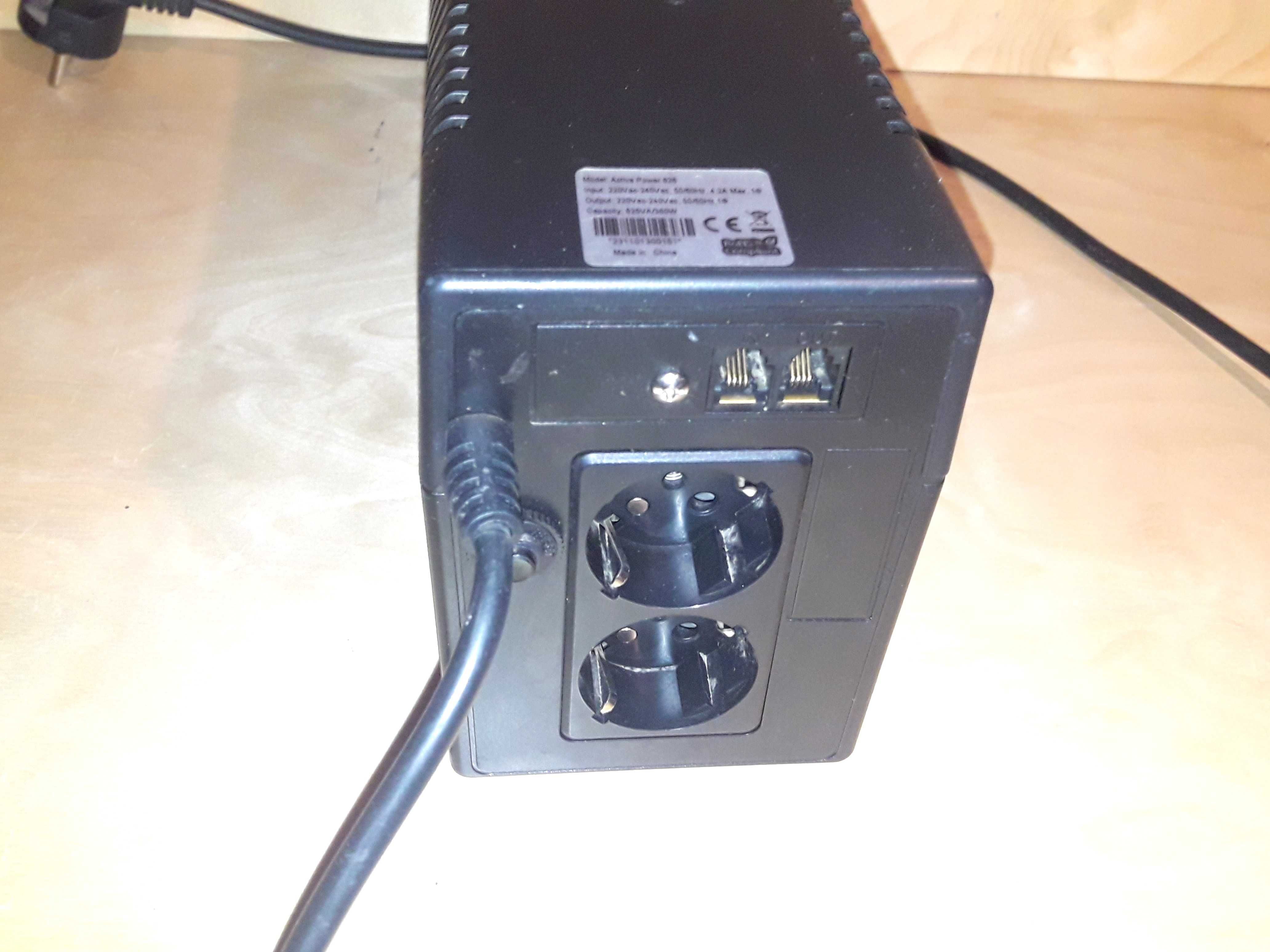 UPS  Zasilacz awaryjny  ActiveJet  Active Power 626 ( 650VA 360W )