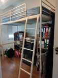 Cama alta Tromsö IKEA solteiro tipo beliche