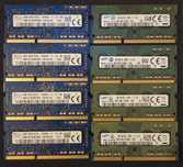 Pamięci RAM DDR3L 4x4GB 1600 - sprawne SKhynix lub Samsung