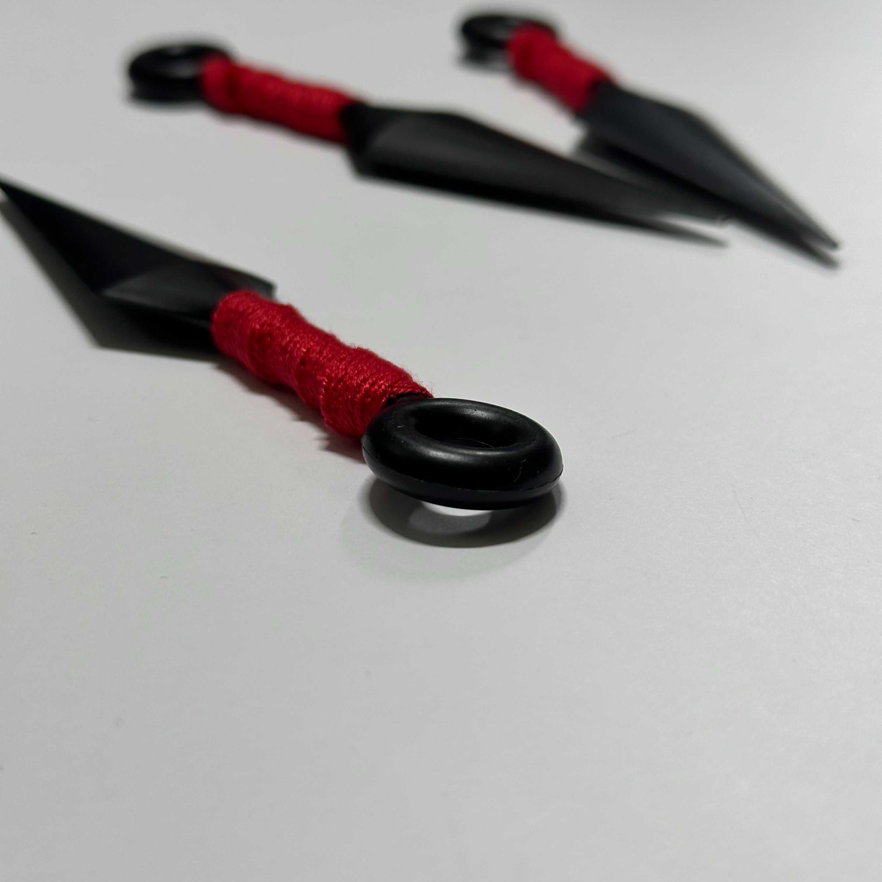 3 SZTUKI Noże Kunai Cosplay Anime Manga Strój Przebranie Akcesoria
