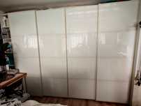 Farvik 16 x panele do szafy wraz z 4 x rama ikea Pax drzwi przesuwne