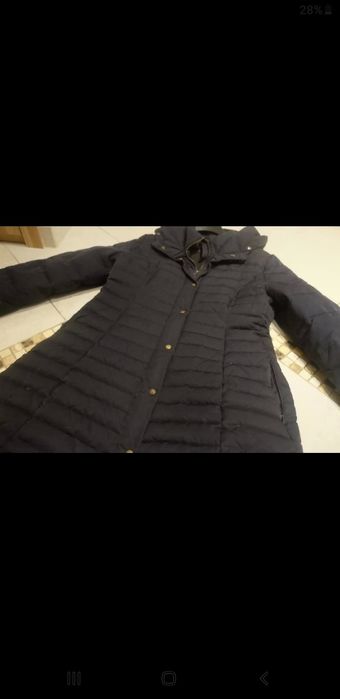 Płaszcz puchowy kurtka Zara r.XL