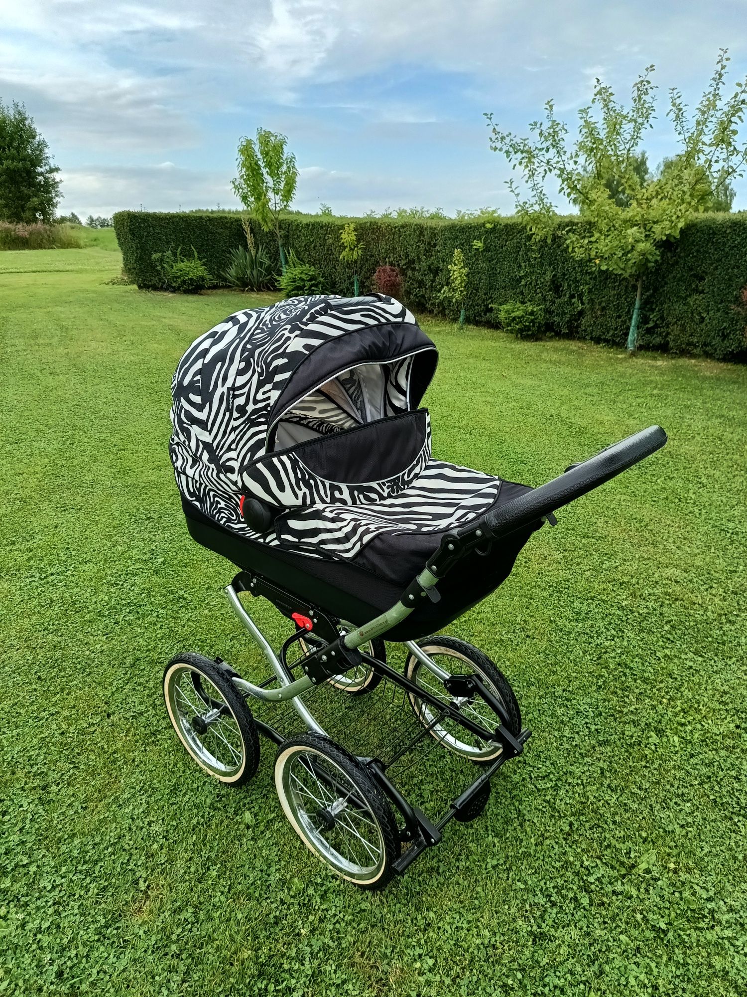 Wózek Retro Zebra 3w1