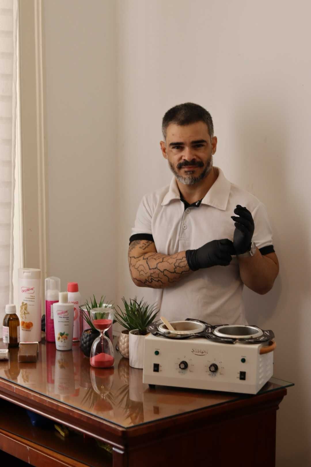 Depilação e Massagem