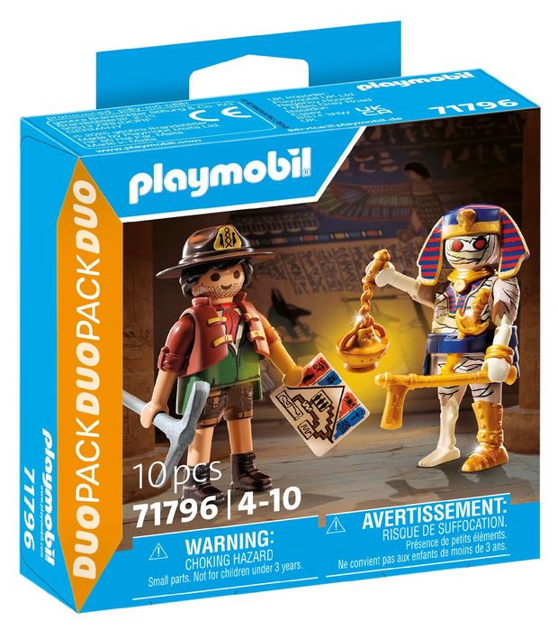 Playmobil Poszukiwacz skarbów i mumia 71796. Playmobil (I)