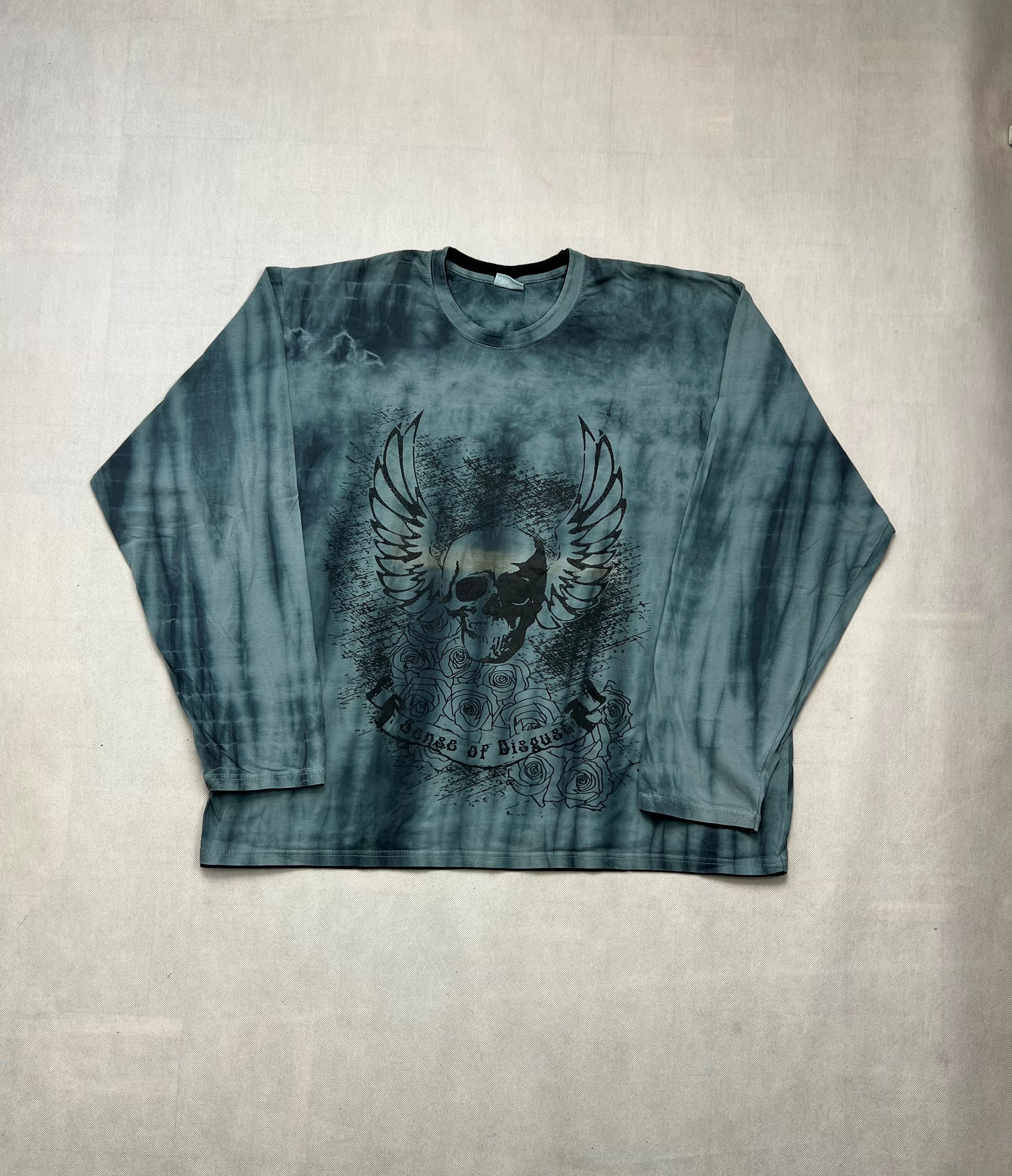 Baggy Longsleeve Affliction Sense Of Disguse Skull Vintage Y2K Japan