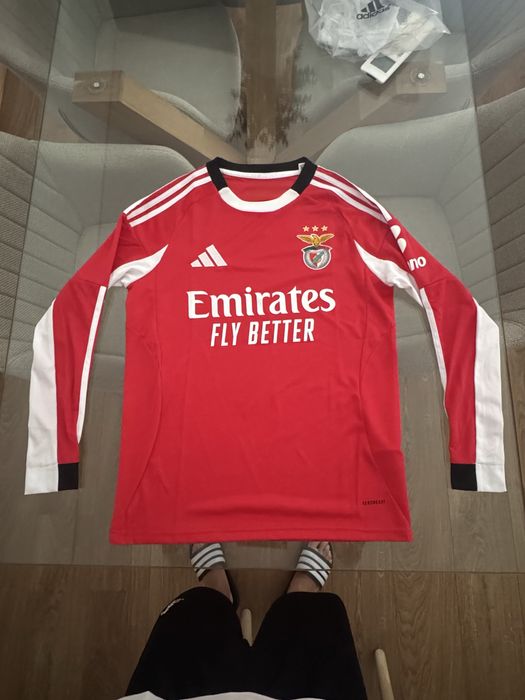 Camisola Benfica 25/26 - manga comprida