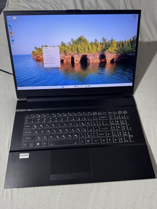 Clevo Nh77dc  17.3  FHD 144Hz  i7-10750H/16GB/512GB/GTX 1660ti 6GB