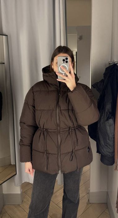 Н&М • Куртка Темно-коричневий М