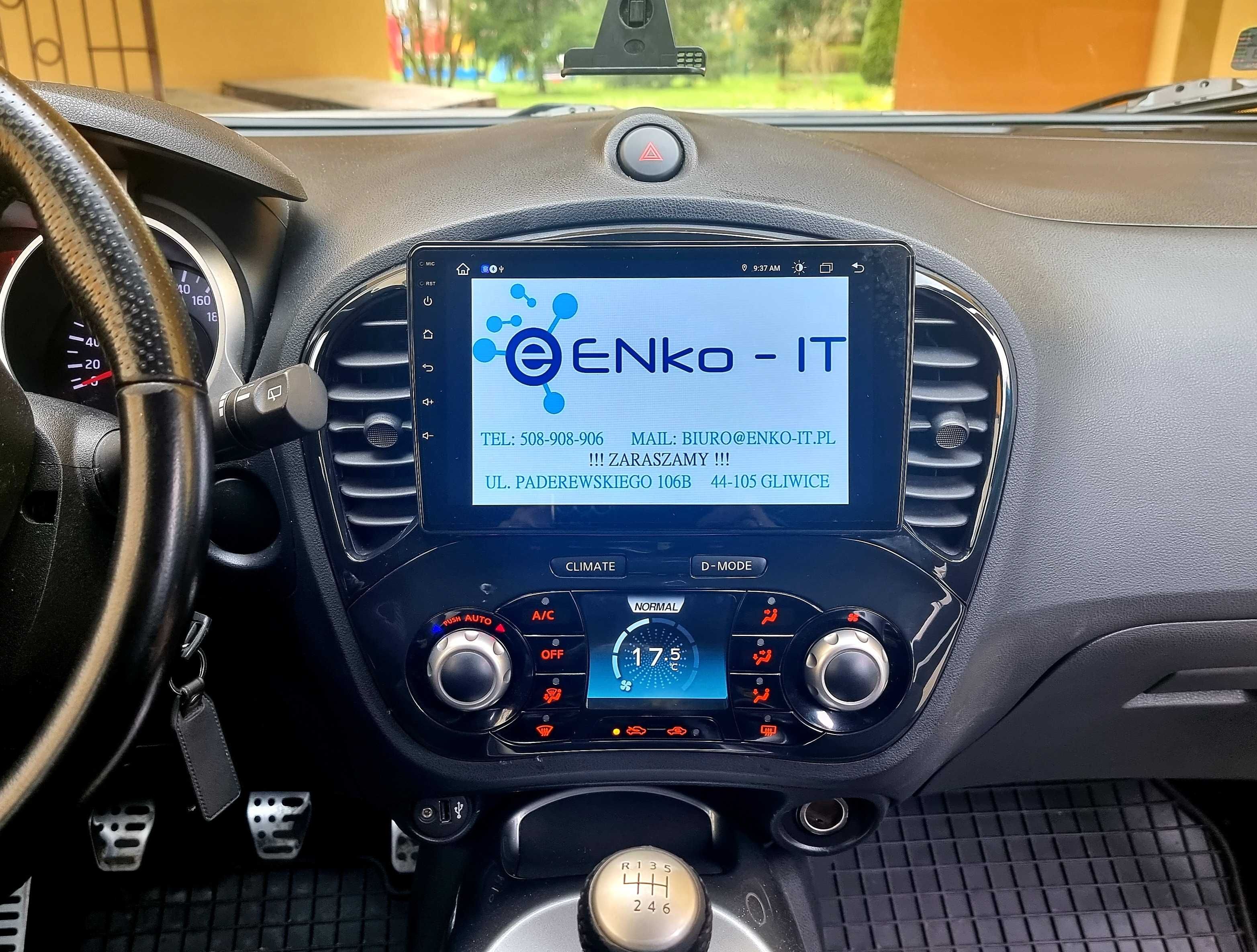 Radio 2 din android Nissan Juke 2GB RAM Nawi,  Bluetooth, DSP, Raty