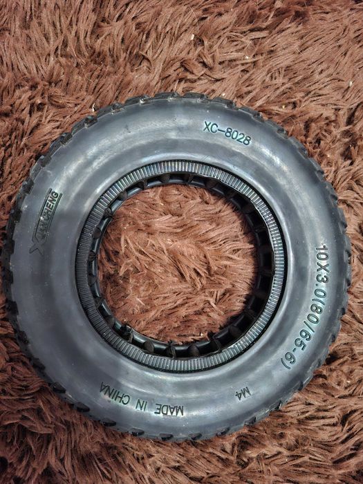 NOWA opona pełna bezdętkowa 10x3 80/65-6
