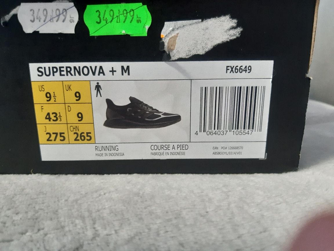 Nowe Buty adidas supernova +