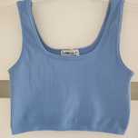 New yorker FB sister prążkowany krótki crop top M