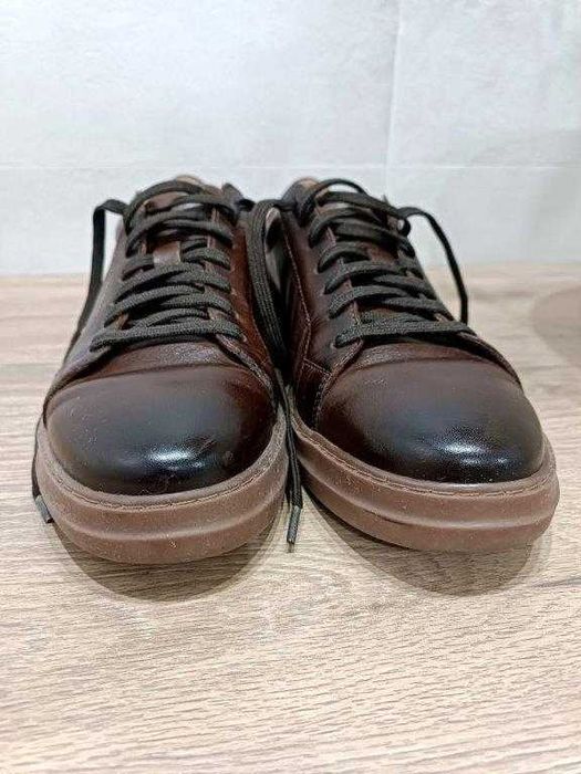 Skórzane półbuty sneakersy Lasocki REZA, rozmiar 44