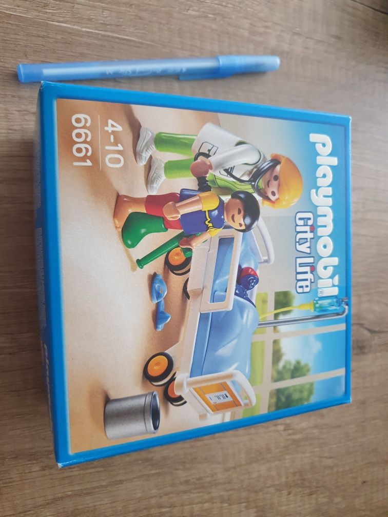 Playmobil 6661 Lekarka przy łóżku chorego dziecka