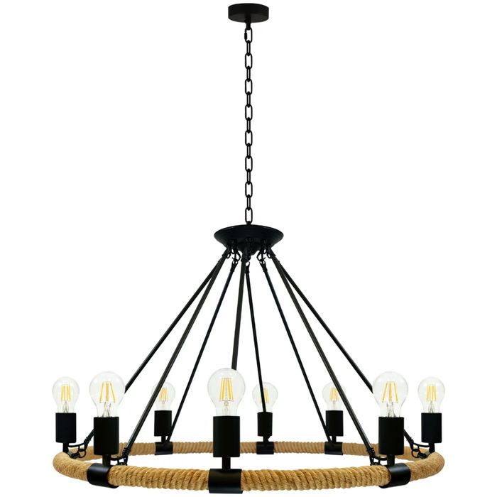 Lampa Goldlux Rope Arthur 8 x E27 super tanio!