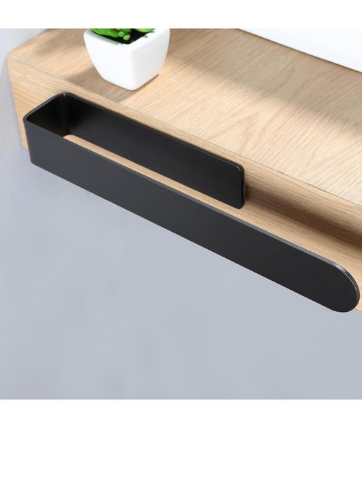 YIGII Wieszak na ręczniki do łazienki, czarny