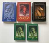 Seria Eragon, Christopher Paolini OKŁADKI TWARDE / zestaw 5 książek