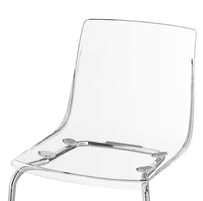 Tampo de cadeira transparente IKEA