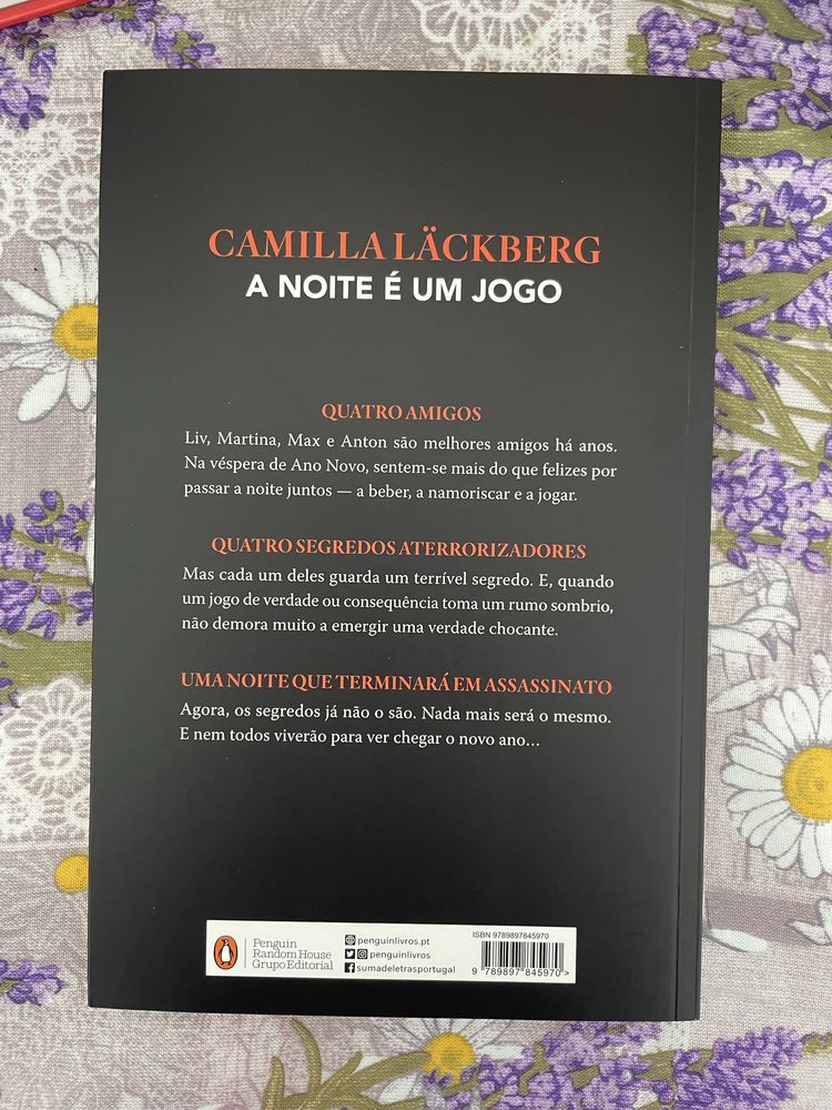 Livro A Noite é um Jogo