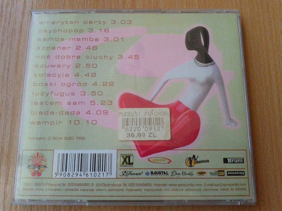 Pudelsi - Psychopop CD