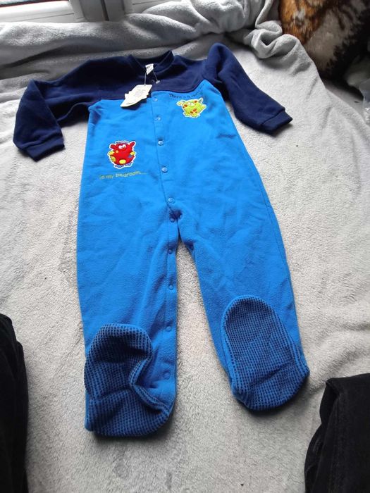 Pajacyk polarowy NOWY 98, piżama ciepła