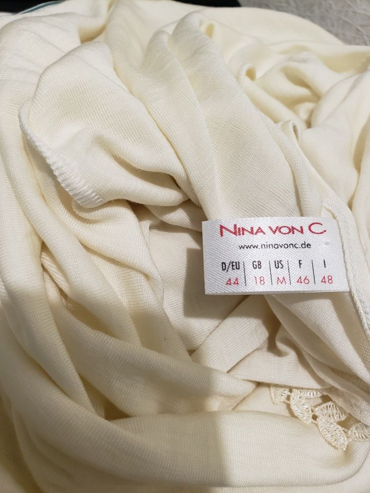 Люксовая lana wool +silk термо футблка Nina von C. Wool Silk