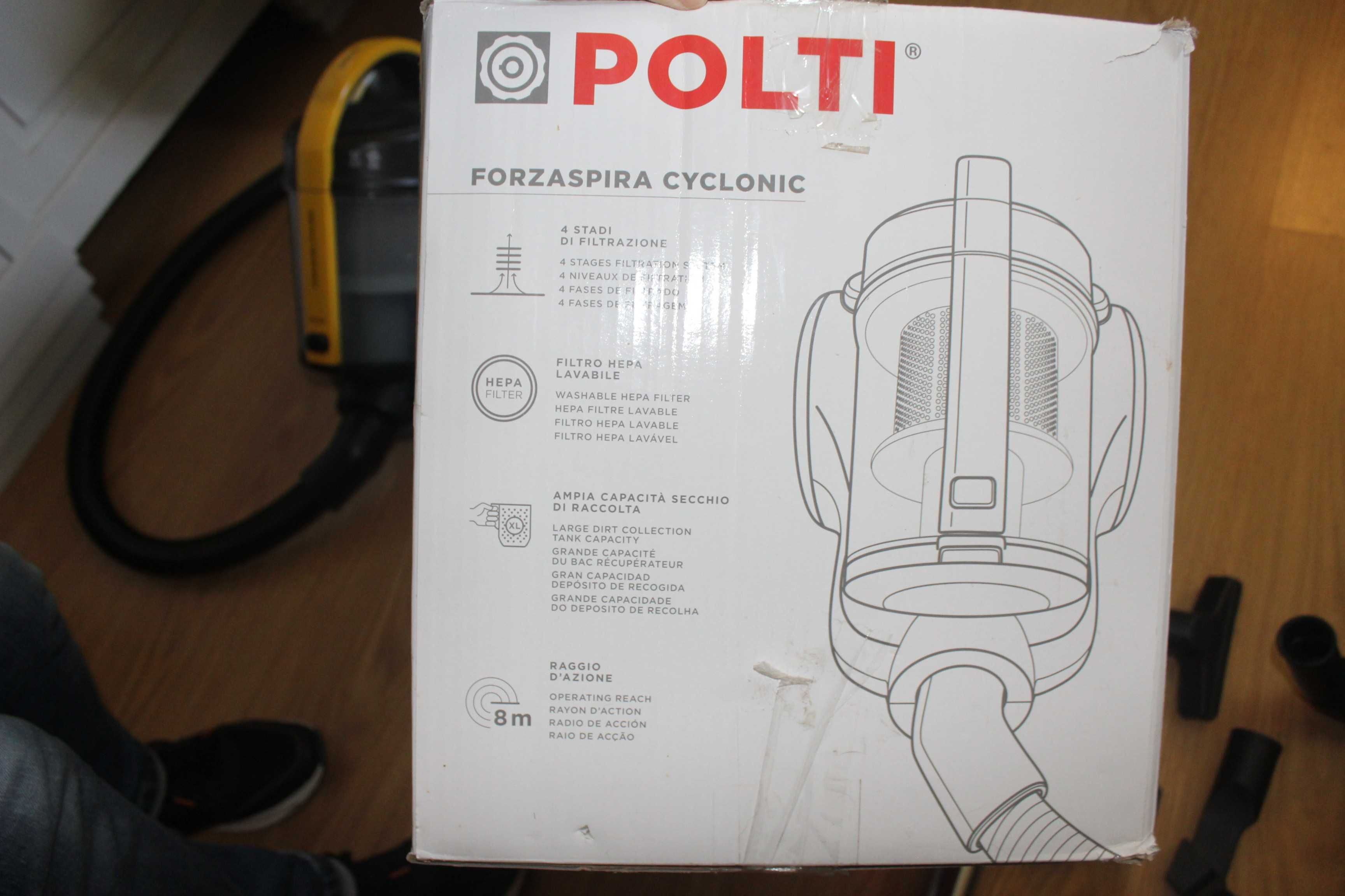 Aspirador POLTI - Forzaspira Cyclonic 800 Watt