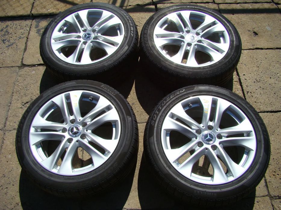 a399 5x112 Mercedes Benz E-klasa w212 Vito V-Klasa W447 8Jx17 opony zima 245/45 R17
