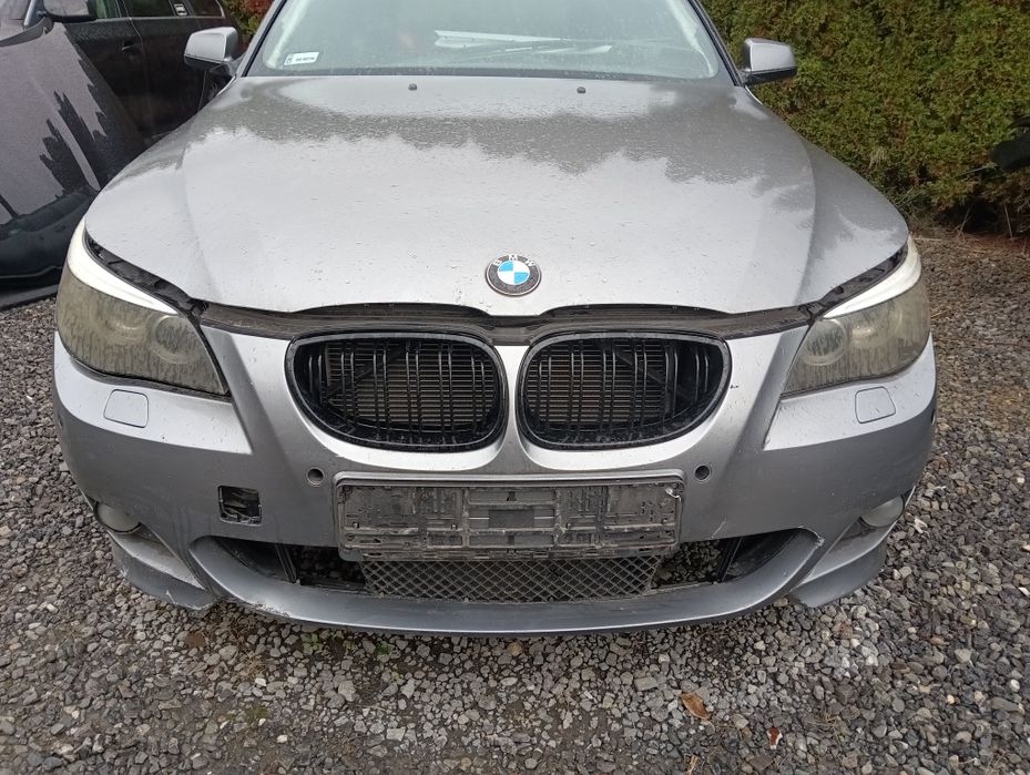 MASKA Przod BMW E60 E61 a52/7  SPACEGRAU przed po lift Xenon pdc