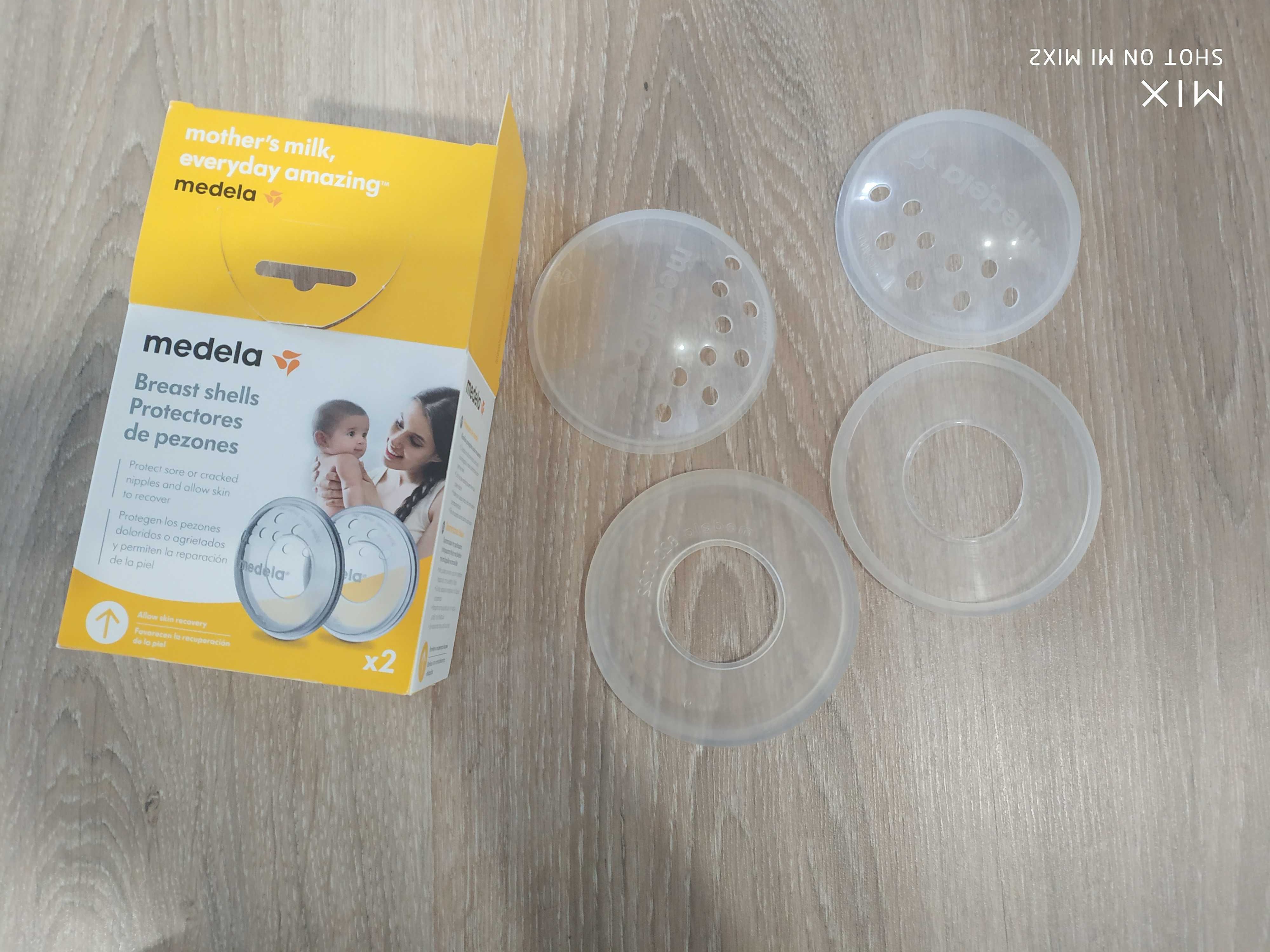 Medela: Breast Milk Store & Feed Set + duas tetinas + protetor mamilos