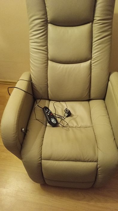 Fotel elektryczny z masażem