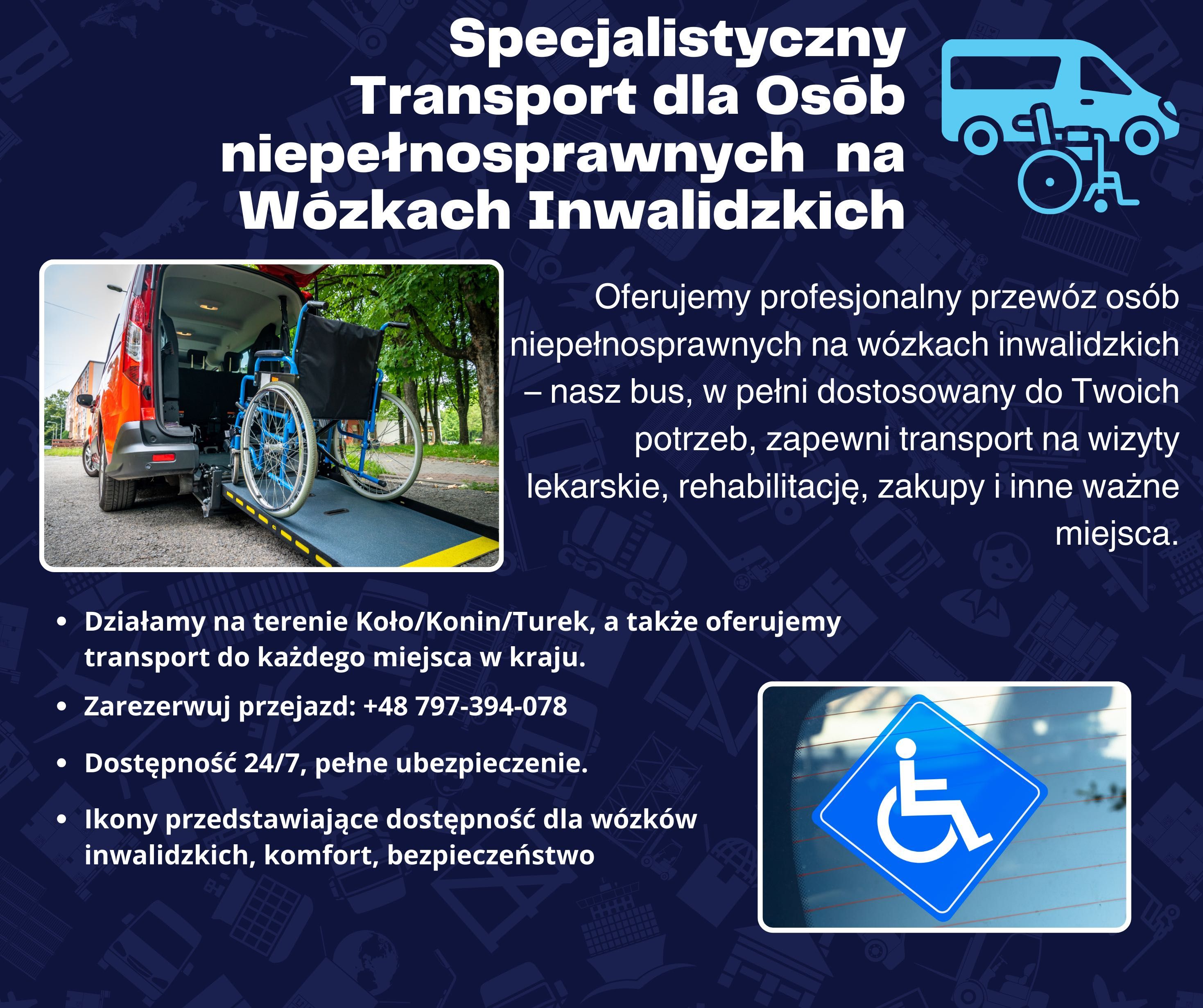Specjalistyczny Transport dla Osób na Wózkach Inwalidzkich