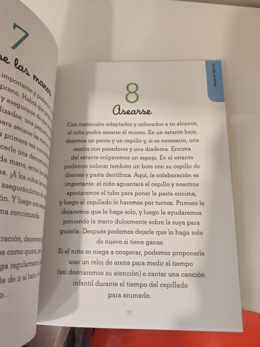 Livro Montessori em espanhol a partir dos 2 anos