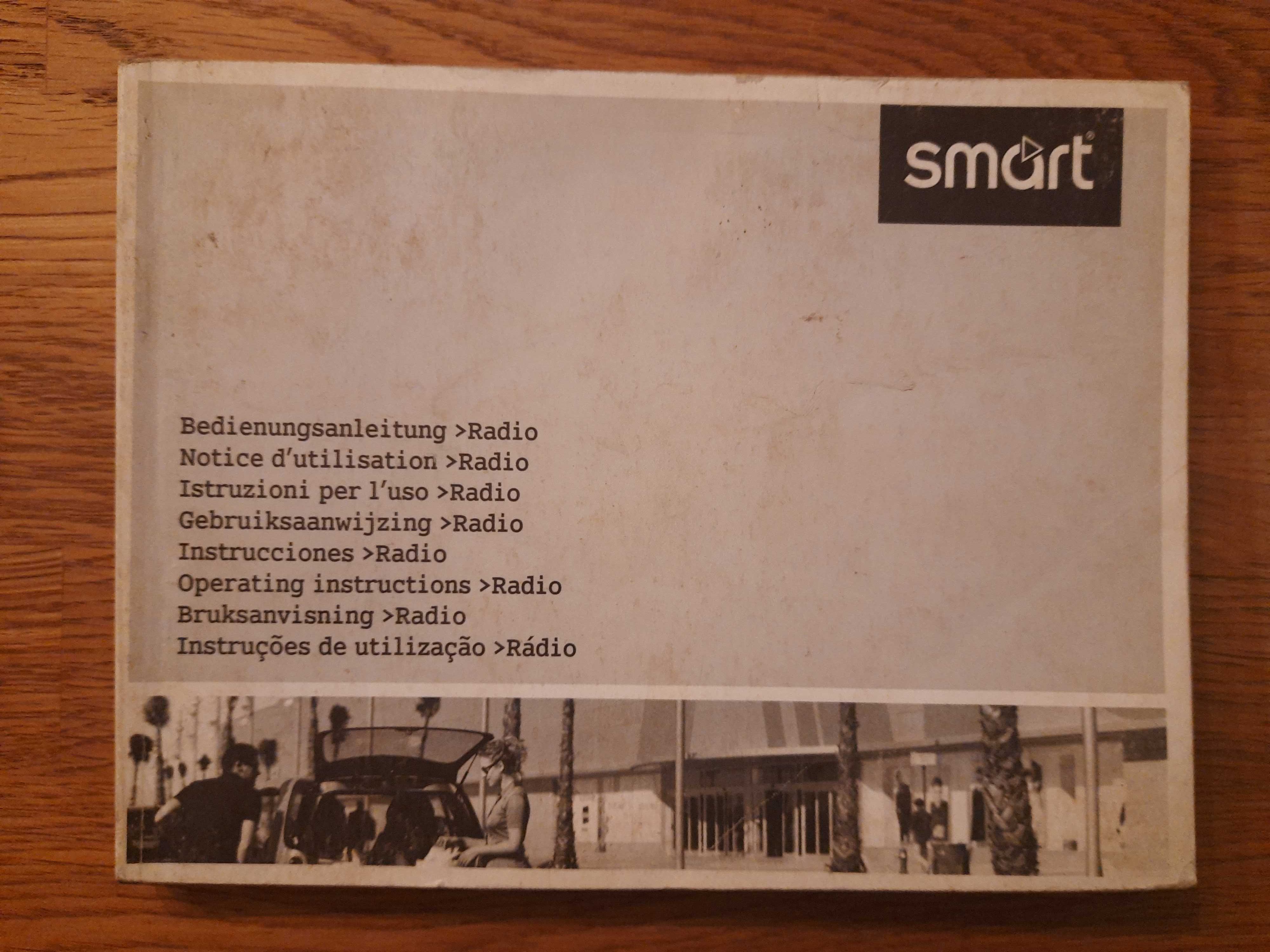 Sprzedam Instrukcja obsługi Smart Fortwo I gen. oryginał po niemiecku