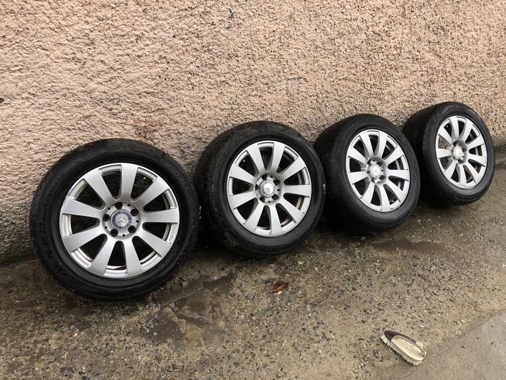 Продам диски R16 5:112 et45,5 original mercedes титанові