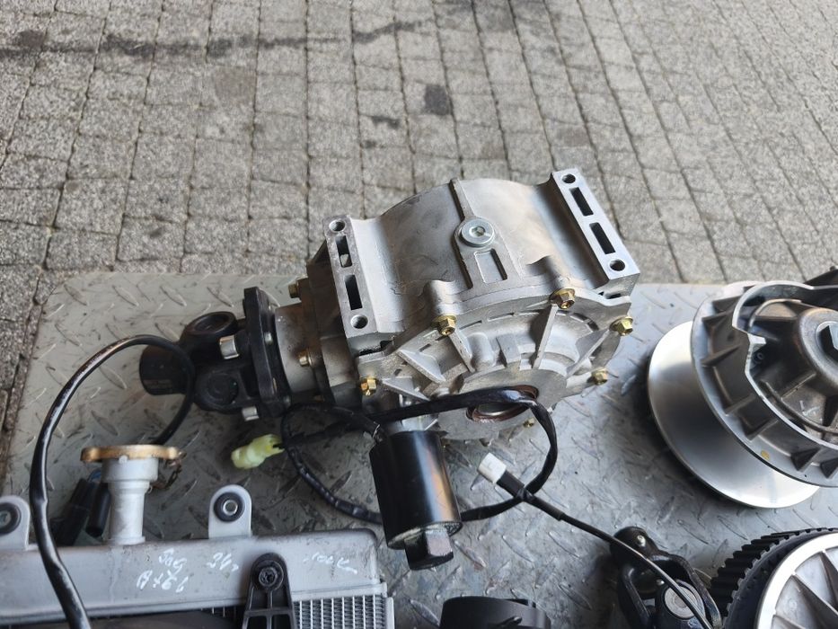 Segway AT6 dyferencjał,lampy, pół osie, wariator,cvt, chłodnica