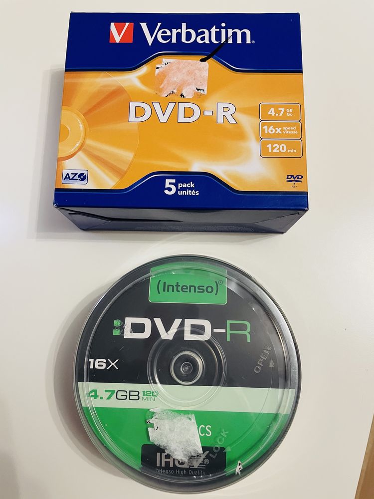 DVD-R para gravação (novos)