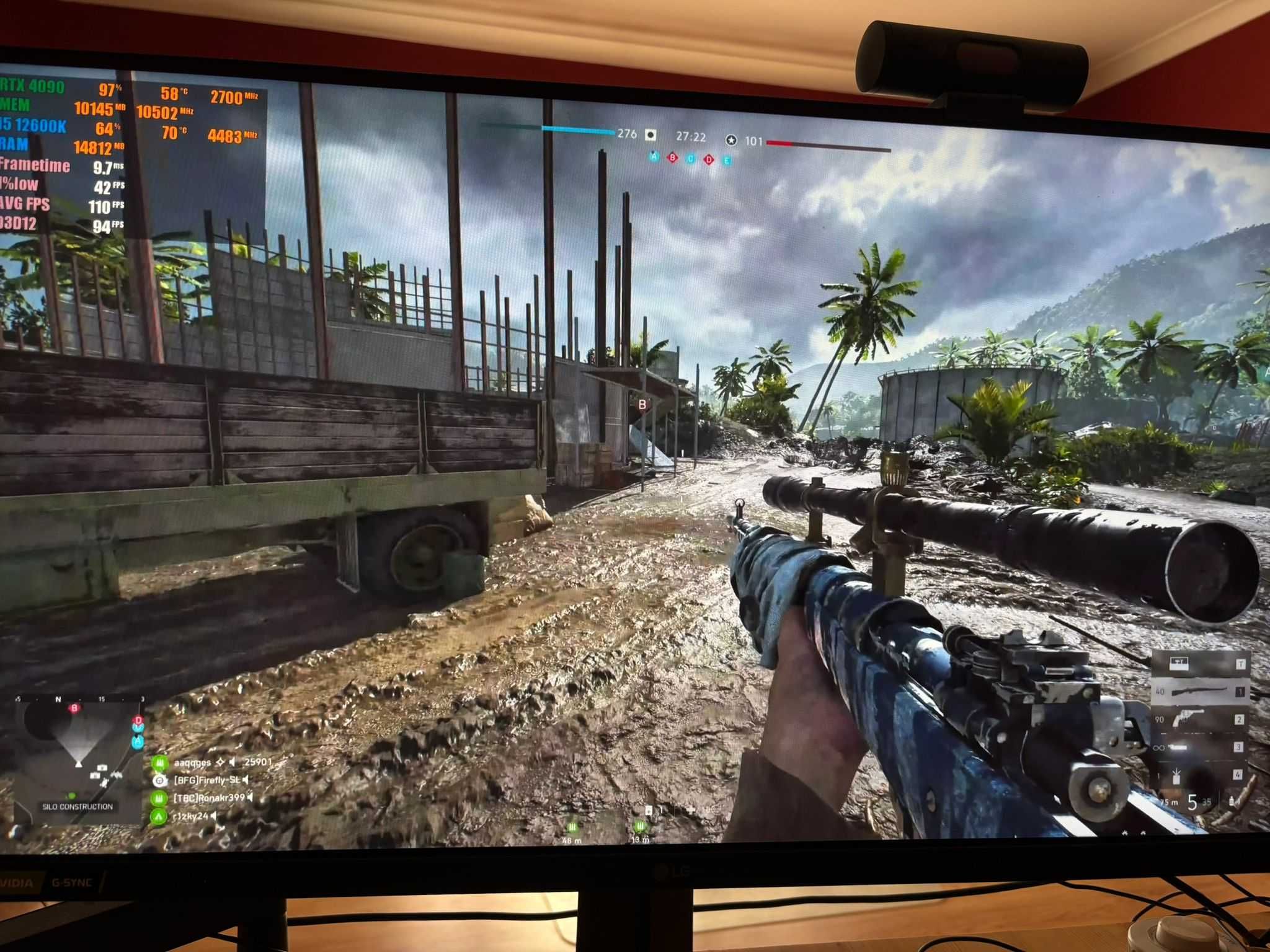 LG 27GP850-B - Monitor 165 HZ, 1440p(2k) - Ideal para Gaming