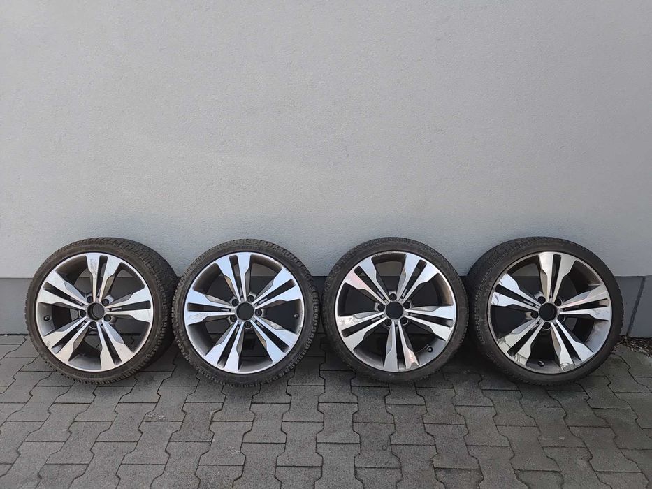 Koła zimowe opony alufelgi Mercedes 225/40 18" 5x112 ET52