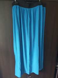 Długa spódnica niebieska