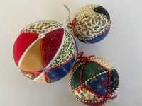 Bolas de Natal (feitas à mão)