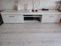 Szafka pod tv, rtv, 180cm biala długa