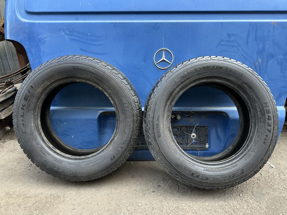 2 шт резина 175 70 R14C Falken HS437 van M+S Eurowinter шины грузовые