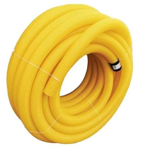Rura drenarska PVC-U fi 50 bez otworów (50m) karczmarek