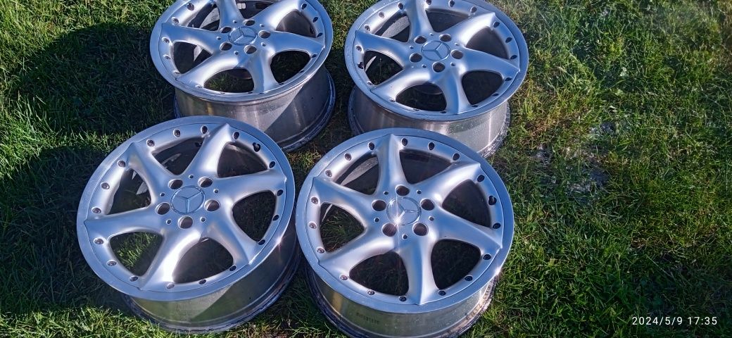 17 5x112 7.5J 8.5J BBS nowe opony Mercedes W203