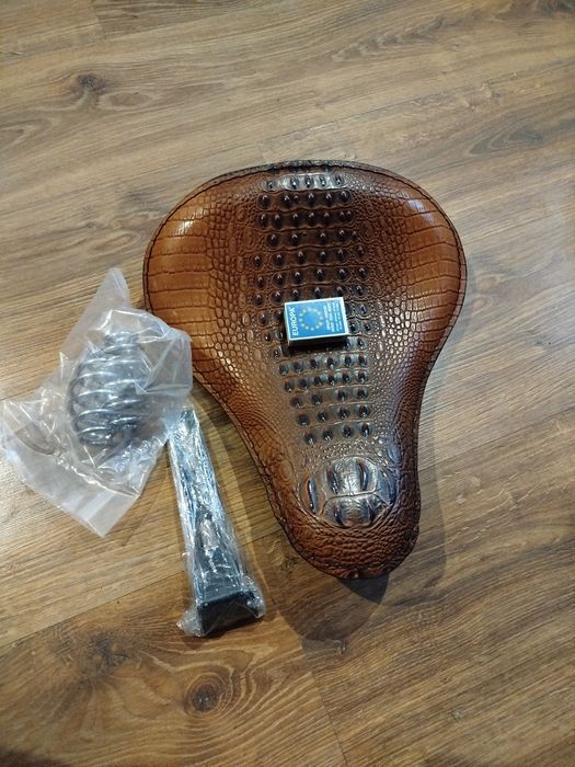 Siedzenie bobber, siodło, skóra, bobber,easyrider