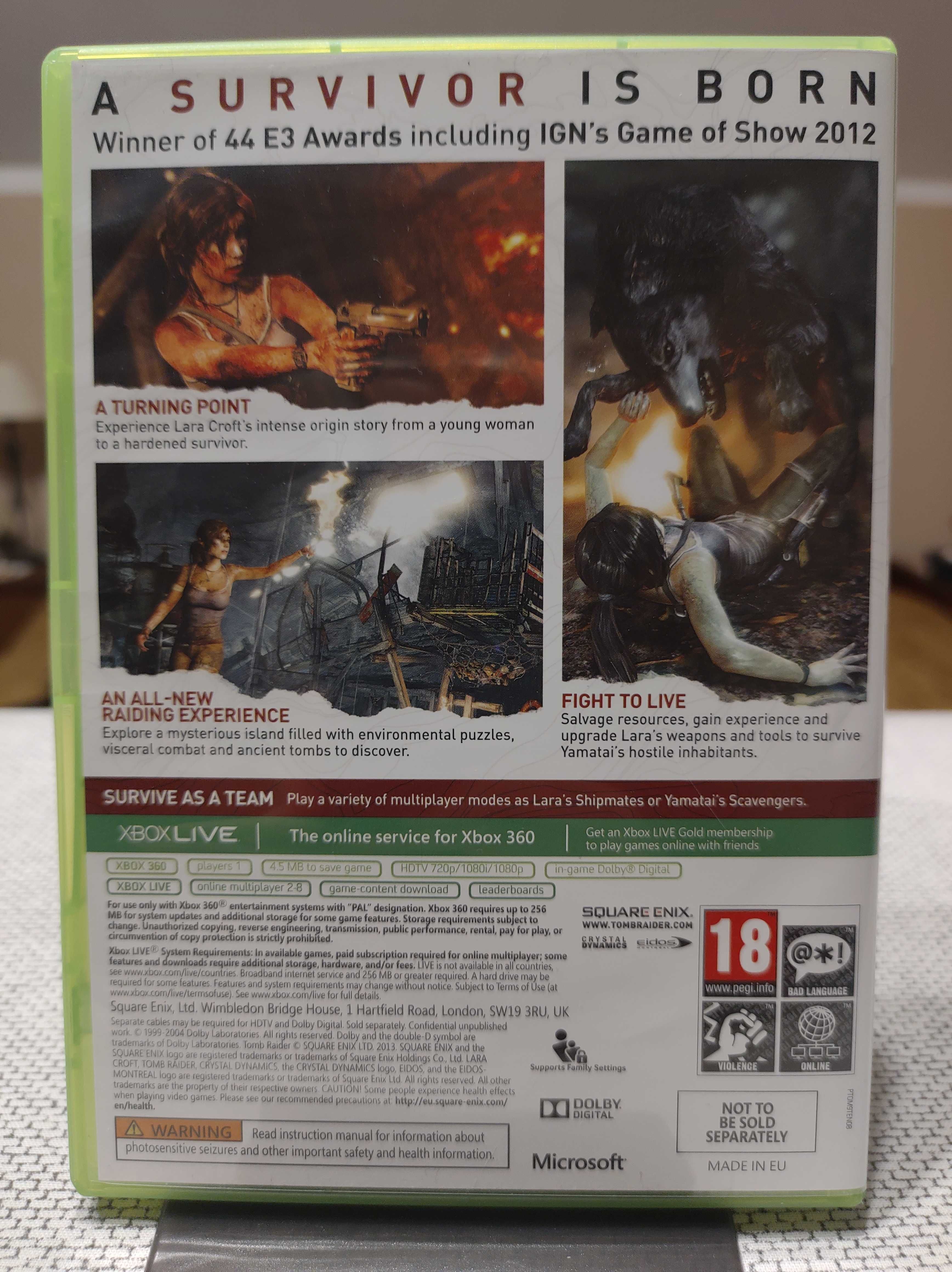 Tomb Raider XBOX 360