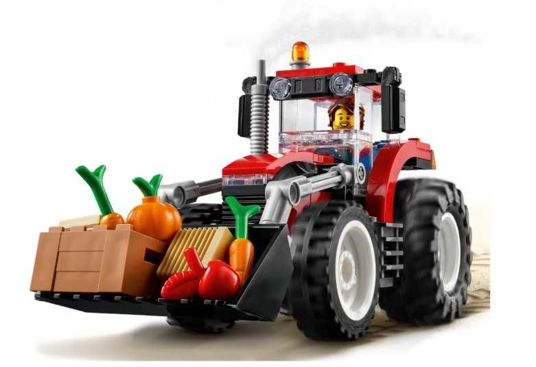 LEGO City Traktor klocki dla dzieci. Zestaw do zabawy